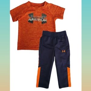 🧸 UNDER ARMOUR TODDLER BOY OUTFIT SIZE (2T).
